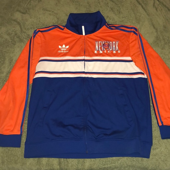 knicks warm up jacket